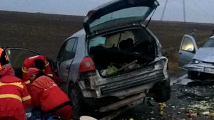 Accident grav, cu doi morţi şi doi răniţi, produs pe DN 22 în judeţul Constanţa | FOTO