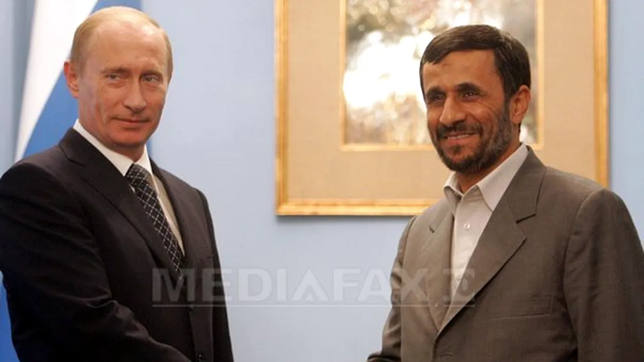 Vladimir Putin se va întâlni cu Mahmoud Ahmadinejad la Beijing