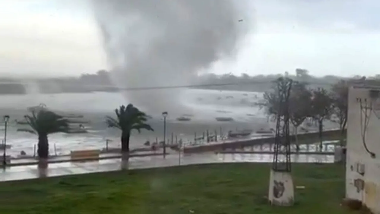 „Kristin” a ajuns în Spania: rafale de peste 120 km/h, aeroporturi, drumuri și trenuri blocate