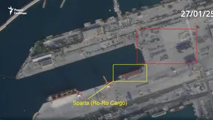 Imaginile din satelit confirmă că Rusia îşi retrage echipamentele militare din portul sirian Tartus