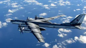 Un bombardier strategic s-a prăbuşit în Rusia în timpul unui zbor de antrenament
