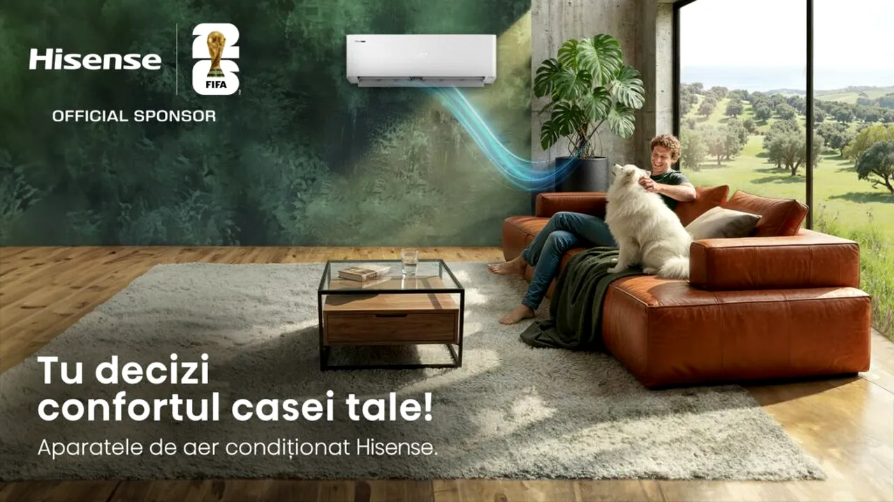 Hisense, lider de piață pe segmentul AC, lansează noi soluții inteligente de aer condiționat