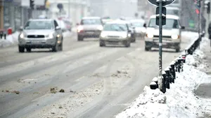 Zăpada din Capitală, depozitată în 17 locuri şi 200 de canale mari colectoare ale Apa Nova