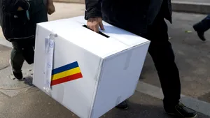 AUR, reacție după ce un membru în secție de votare din Buzău a lovit cu mașina un jurnalist