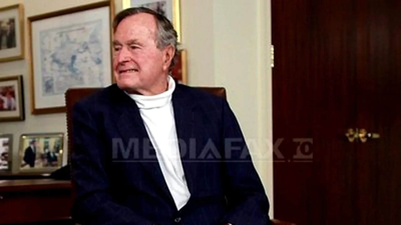 Fostul preşedinte american George H.W. Bush a fost externat