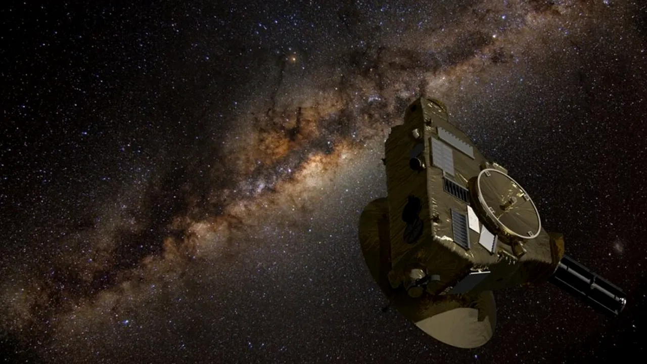 O sondă NASA s-a „trezit” la 9,5 miliarde de kilometri de Pământ. New Horizons ar putea ajunge în spațiul interstelar