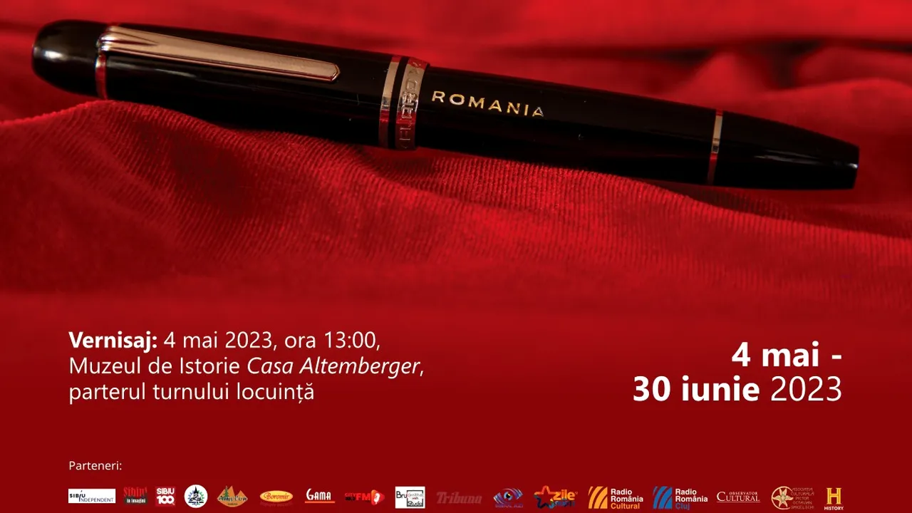 Premieră. Colecţie unică de stilouri, prezentată la Sibiu 