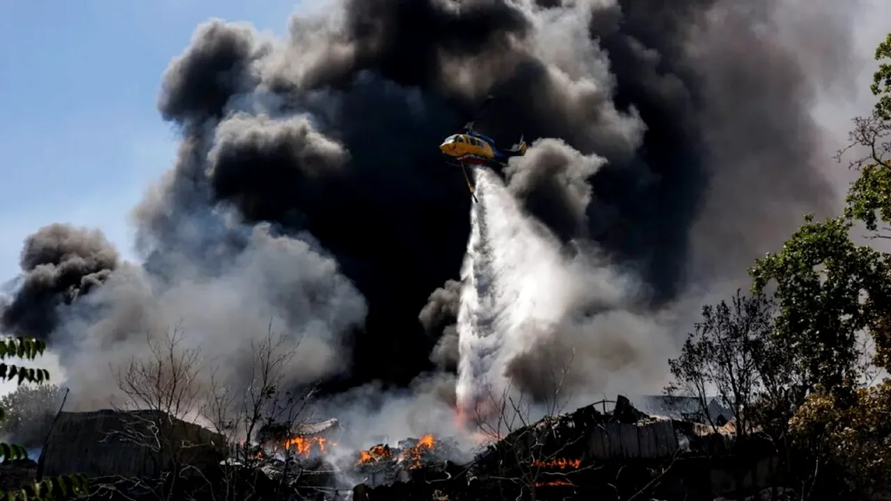 4 state europene, afectate de incendii pe fondul căldurii extreme. Sunt și răniți