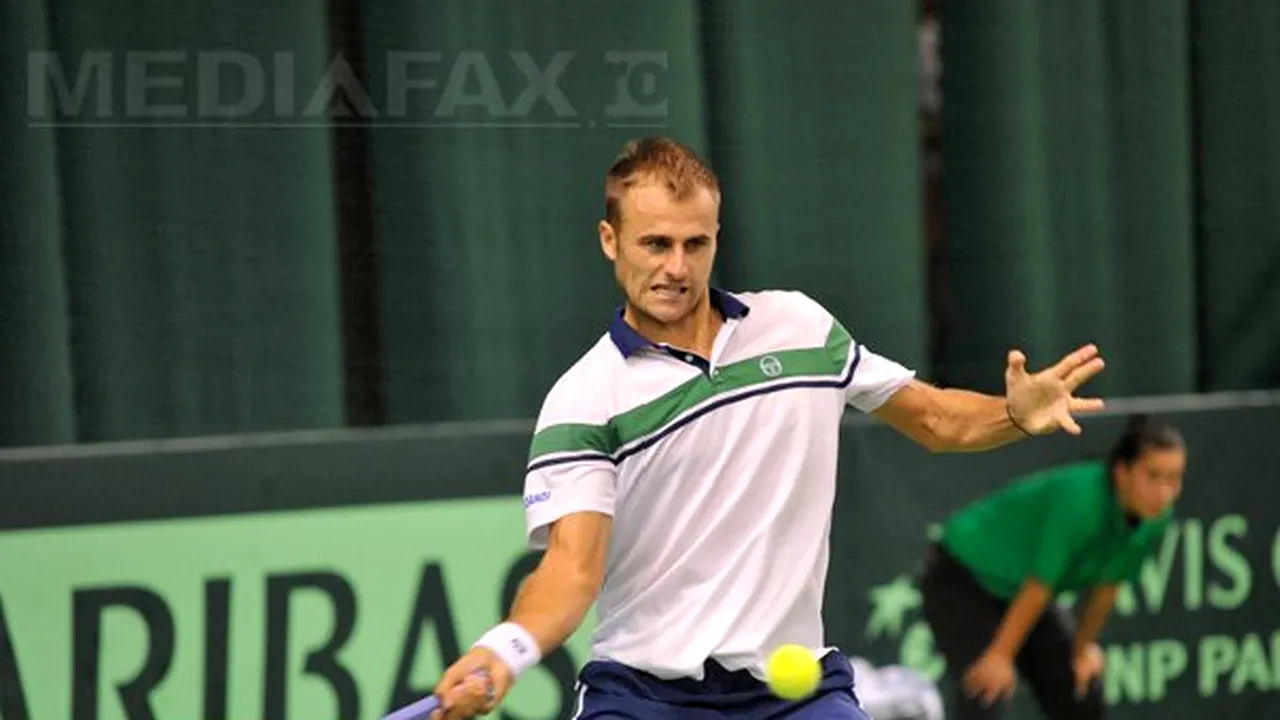 CUPA DAVIS: România revine în partida cu Finlanda. Copil l-a învins pe Heliovaara
