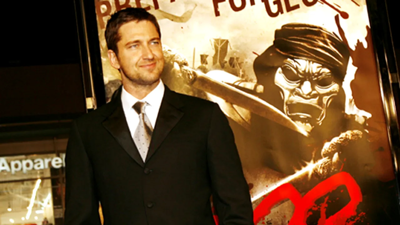 Gerard Butler, desemnat cel mai bun actor britanic de la Hollywood