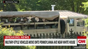 Trump a adus deja armata la Casa Albă, după ce a spus că o va folosi pentru a „domina” protestatarii. Oficialii de la Pentagon se arată îngrijoraţi de decizie