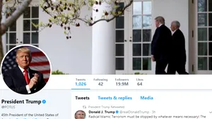 Twitter ar pierde o capitalizare de piaţă de două miliarde de dolari dacă Trump n-ar mai posta