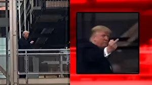 Trump, gest obscen în timpul unei vizite la o fabrică Ford din Michigan