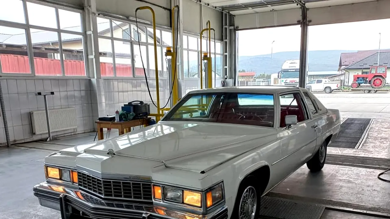 O emblemă a automobilelor americane, dusă la ITP în România