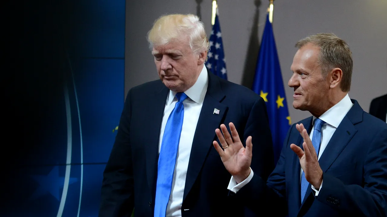 Donald Tusk denunţă politicile lui Donald Trump: 