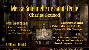 Concert de muzică sacră în cinstea Sfintei Cecilia, Patroana Muzicii, la Catedrala Sfântul Iosif