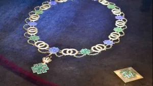 Colan Ordinul Ferdinand I, expus la Muzeul Naţional al Unirii din Alba Iulia