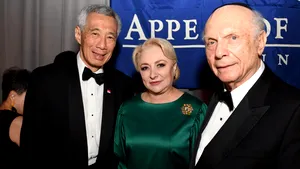 Viorica Dăncilă a participat în SUA la „Gala Dinner”, alături de George W. Bush şi rabinul şef al SUA | FOTO