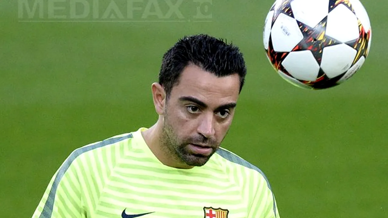 Xavi Hernandez, primul jucător care ajunge la 150 de meciuri în Liga Campionilor