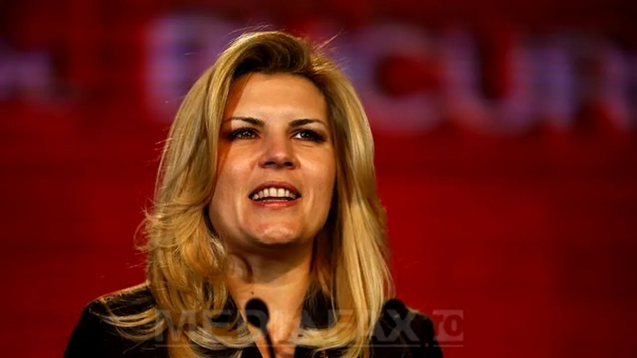 Elena Udrea: Diferenţa dintre mine şi Traian Băsescu este la păr