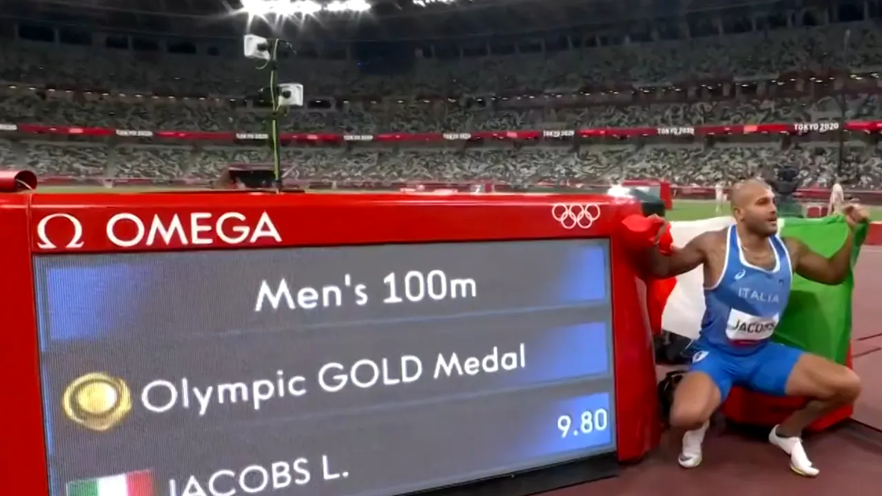 VIDEO Surpriză la Jocurile Olimpice de la Tokyo. Italianul Lamont Marcell Jacobs e noul rege al sprintului mondial