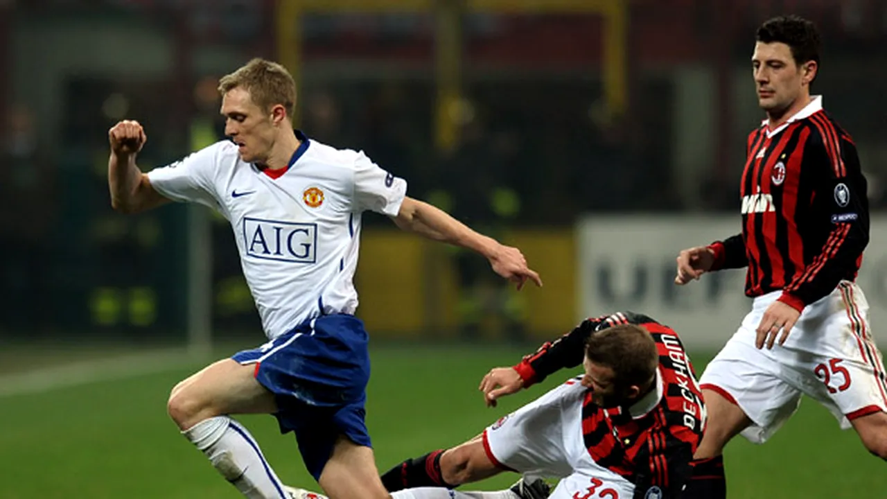 AC Milan - Manchester United, scor 2-3, în optimile Ligii Campionilor