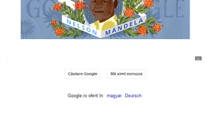 GOOGLE îl sărbătoreşte pe Nelson Mandela, considerat un simbol al libertăţii, la 96 ani de la naştere