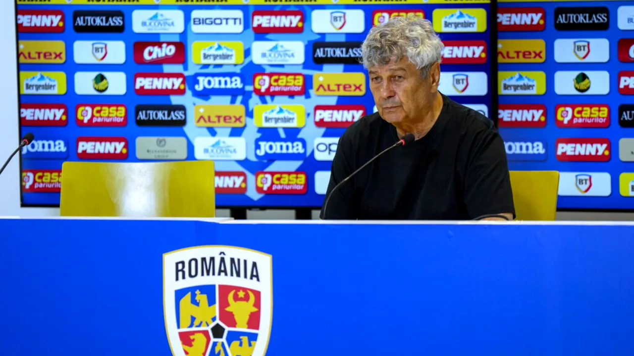 Selecționerul Mircea Lucescu a stabilit lotul de 23 jucători pentru meciul României cu Cipru