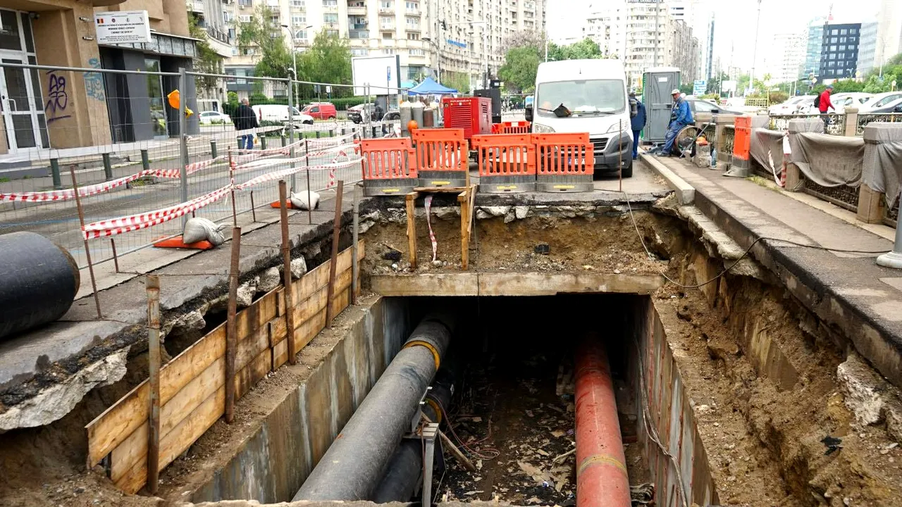Nicuşor Dan: Dăm în exploatare încă 1,2 km de metri de conductă de termoficare modernizată