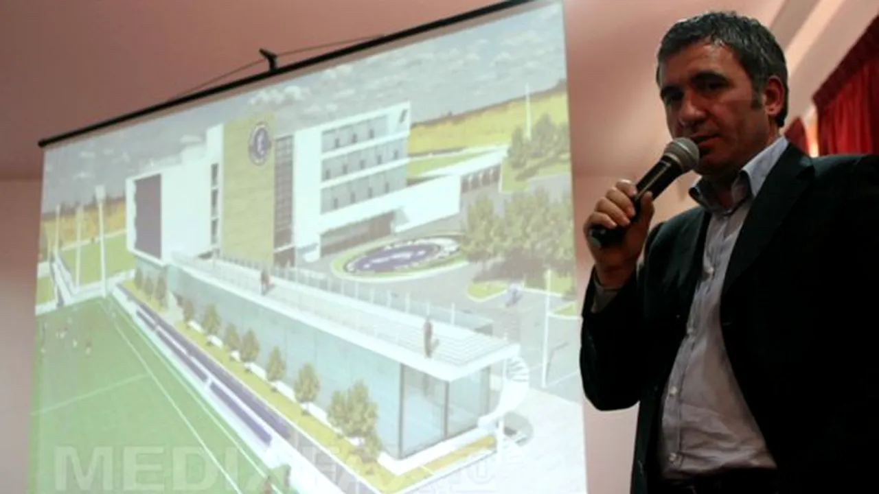 Hagi ia credit de 4 mil. euro pentru Academia de Fotbal