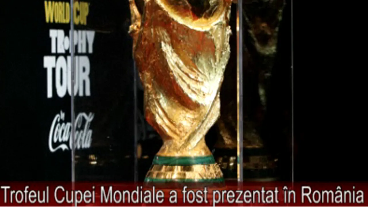 FOCUS: Trofeul Cupei Mondiale - tentativă de record mondial de pase şi multă hărmălaie