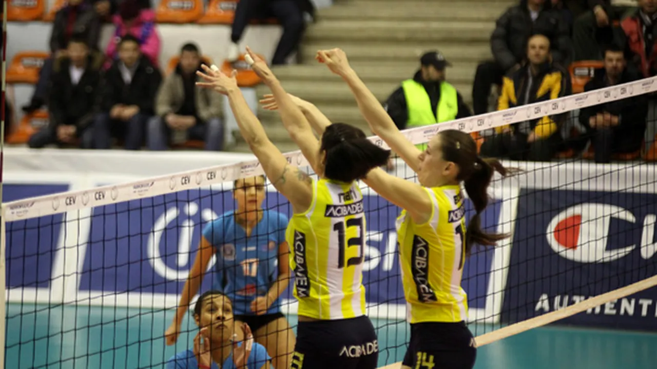 Campioana la volei feminin Metal Galaţi, eliminată din Liga Campionilor