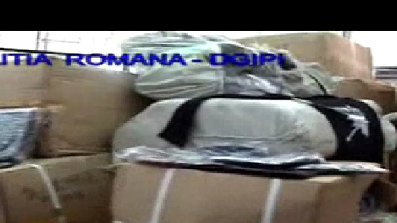 Produse contrafăcute în valoare de aproape jumătate de milion de euro, găsite în Portul Constanţa