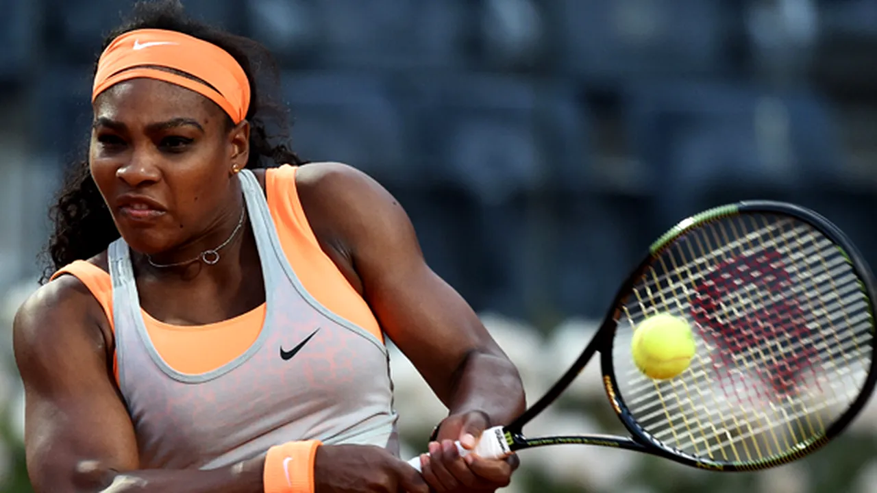 Serena Williams s-a retras din turneul de la Roma