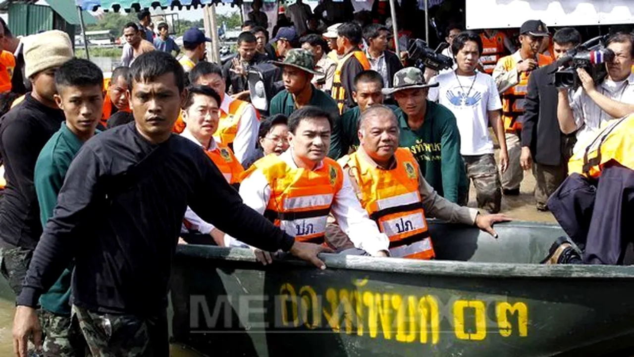 Bilanţul inundaţiilor din Thailanda a ajuns la 181 de morţi