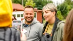  Cuplul de maramureșeni care a strâns sub umbrela „Roade de oraș” producătorii locali din „Ținutul de Lemn”