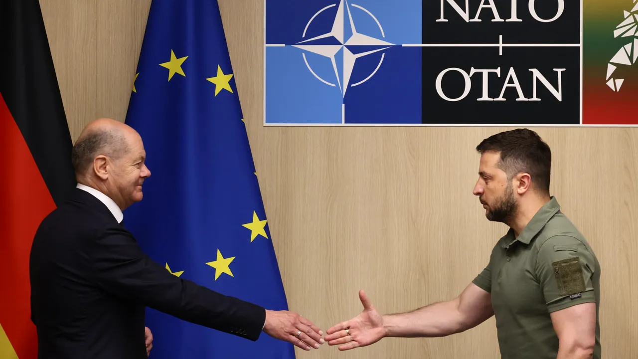 Olaf Scholz îndeamnă statele UE să ofere mai mult ajutor militar Ucrainei