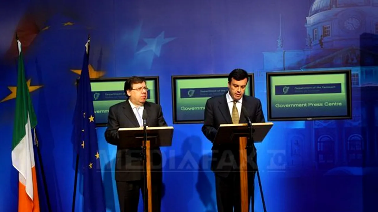 UE şi FMI vor acorda Irlandei un împrumut de 80-90 miliarde euro