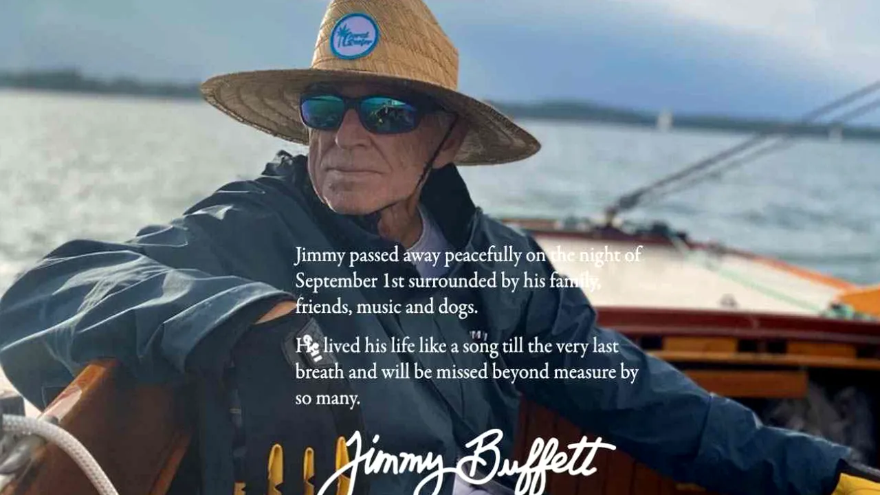 A murit cântăreţul şi compozitorul american Jimmy Buffett