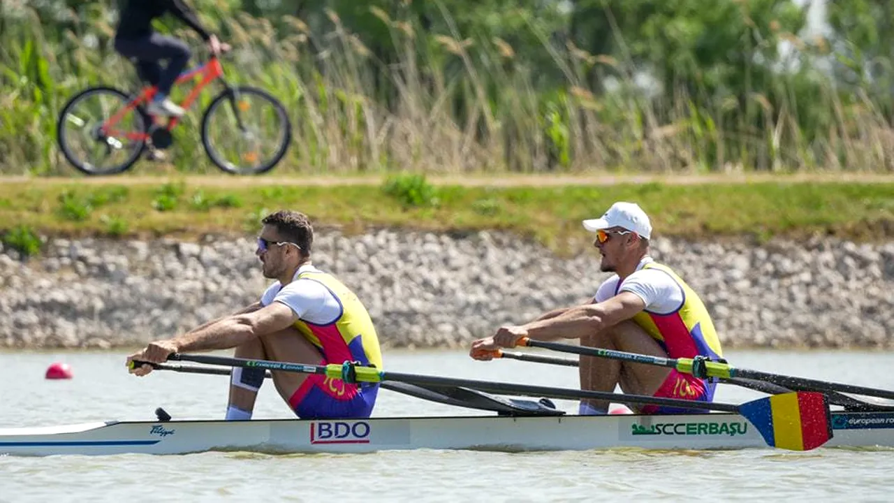 Două medalii de aur pentru România, duminică, la Campionatele Europene de canotaj de la Szeged