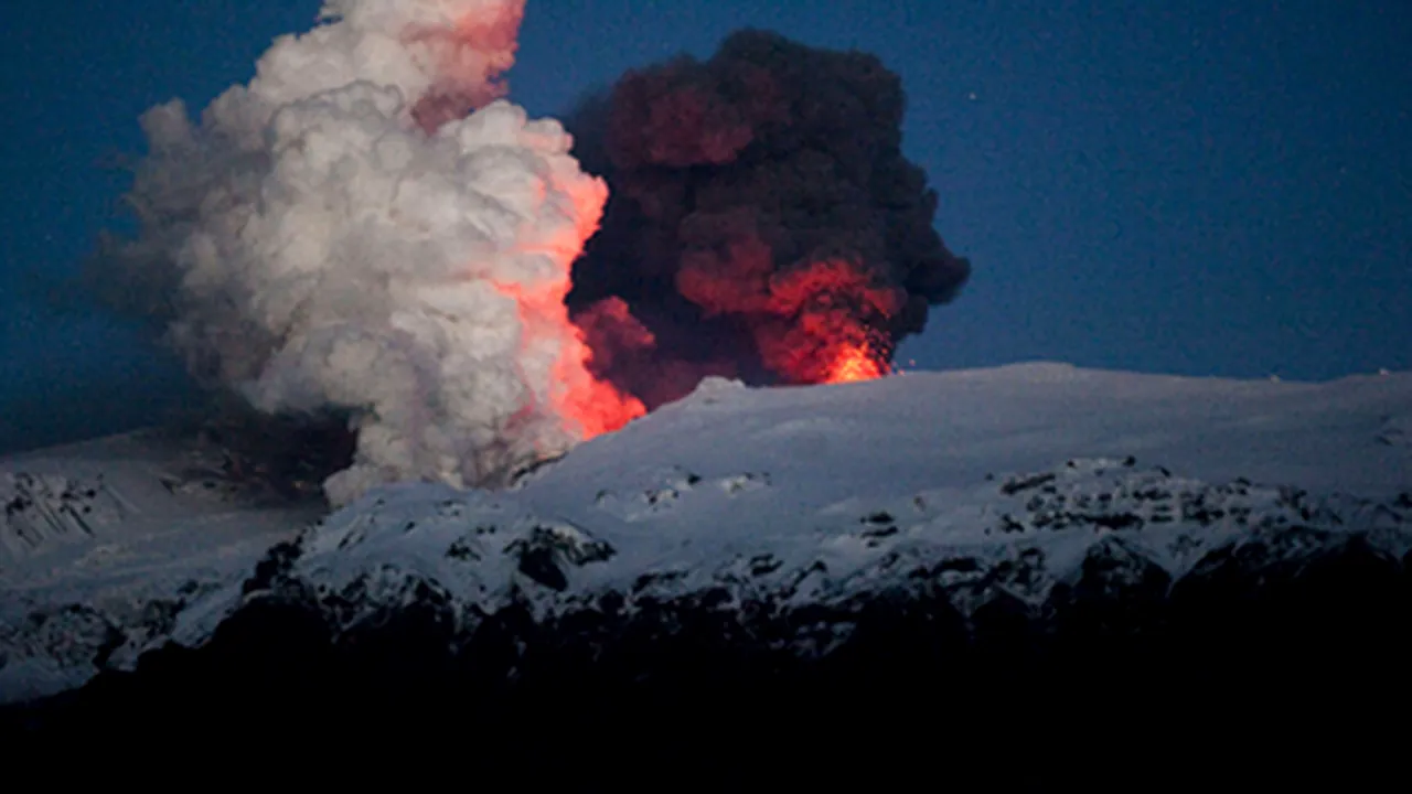 Volcanic Ash Plume Exits Romanian Airspace Tuesday