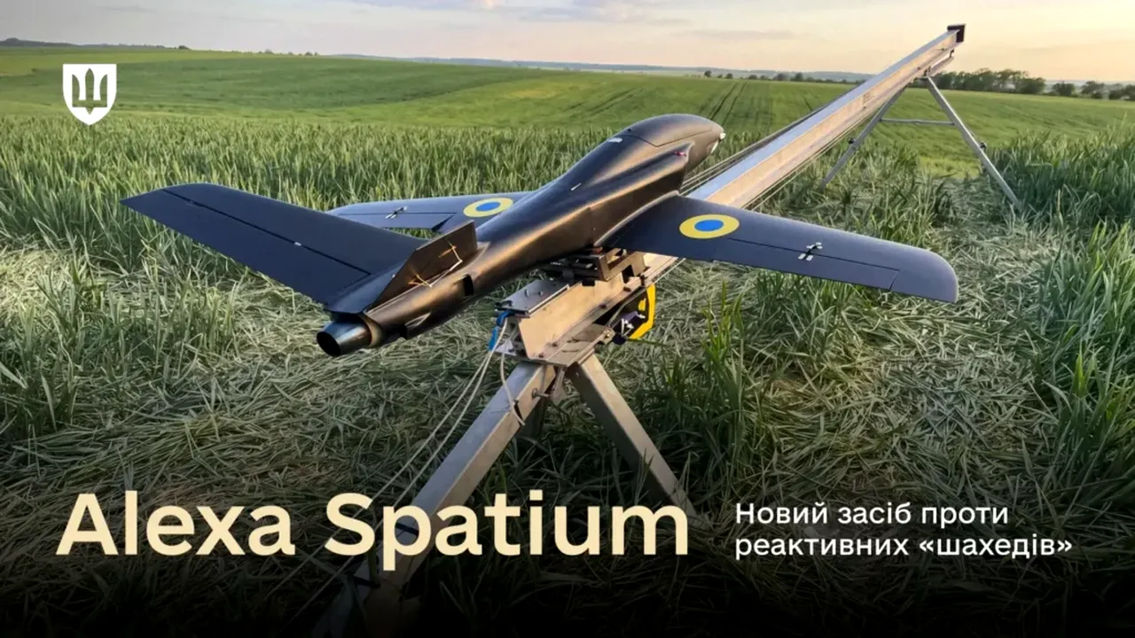 Ucraina introduce un nou interceptor de drone. Alexa Spatium, primul model cu reacție produs în țară
