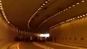 Four Cars Damaged In Newly Opened Underground Passageway, S Romania