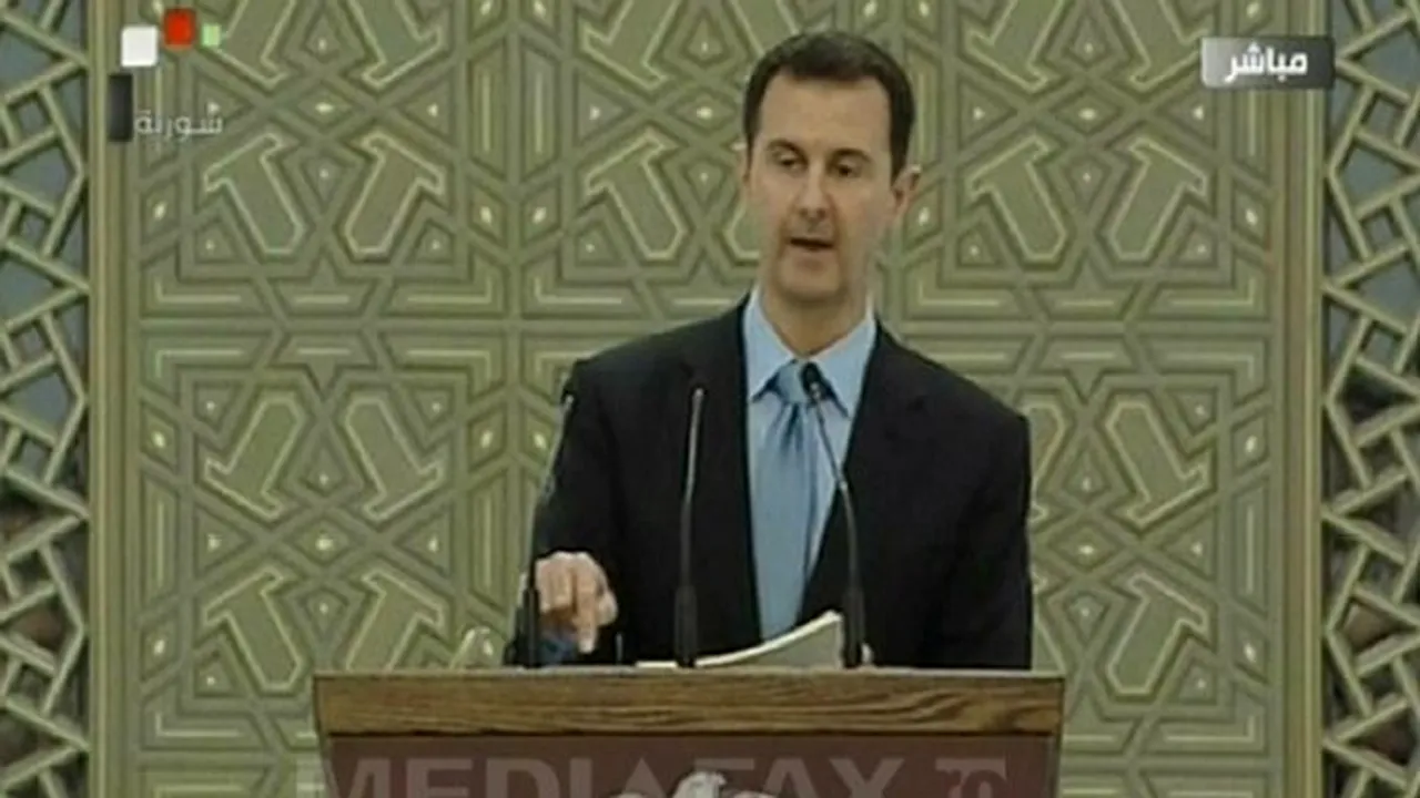 Al-Assad a depus jurământul pentru noul mandat de preşedinte al Siriei: 