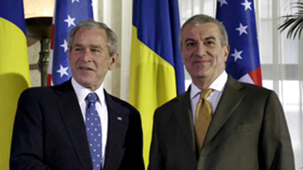 Bush cere scuze bucureştenilor pentru inconvenientele create de summit