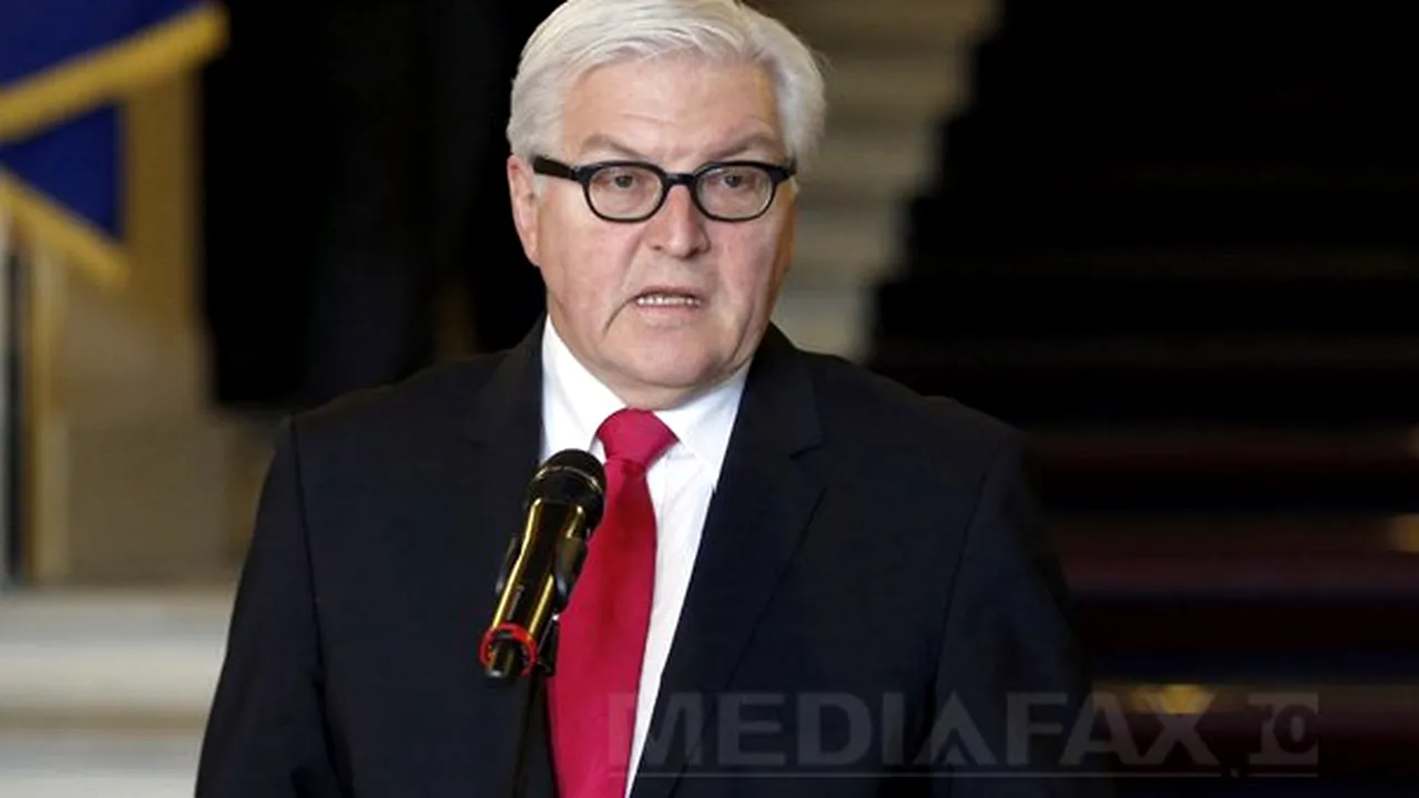 Iohannis l-a primit la Cotroceni pe Frank-Walter Steinmeier, ministrul de Externe al Germaniei