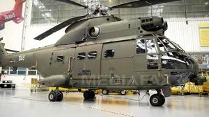Eurocopter România a modernizat 20 de elicoptere Puma pentru Forţele Aeriene Britanice