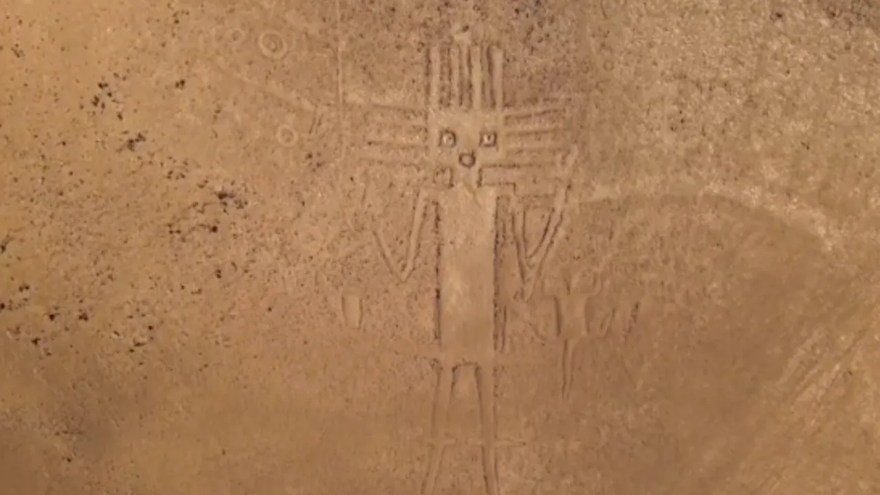 Uriaşul din Atacama, văzut de sus: cei 119 metri reprezintă un record în lume