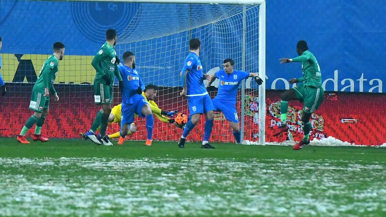 Universitatea Craiova şi Sepsi Sfântu Gheorghe au remizat în primul derby al etapei a 16-a