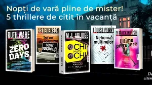 Nopţi albe de vară pline de mister, cu 5 thrillere de la Editura Trei